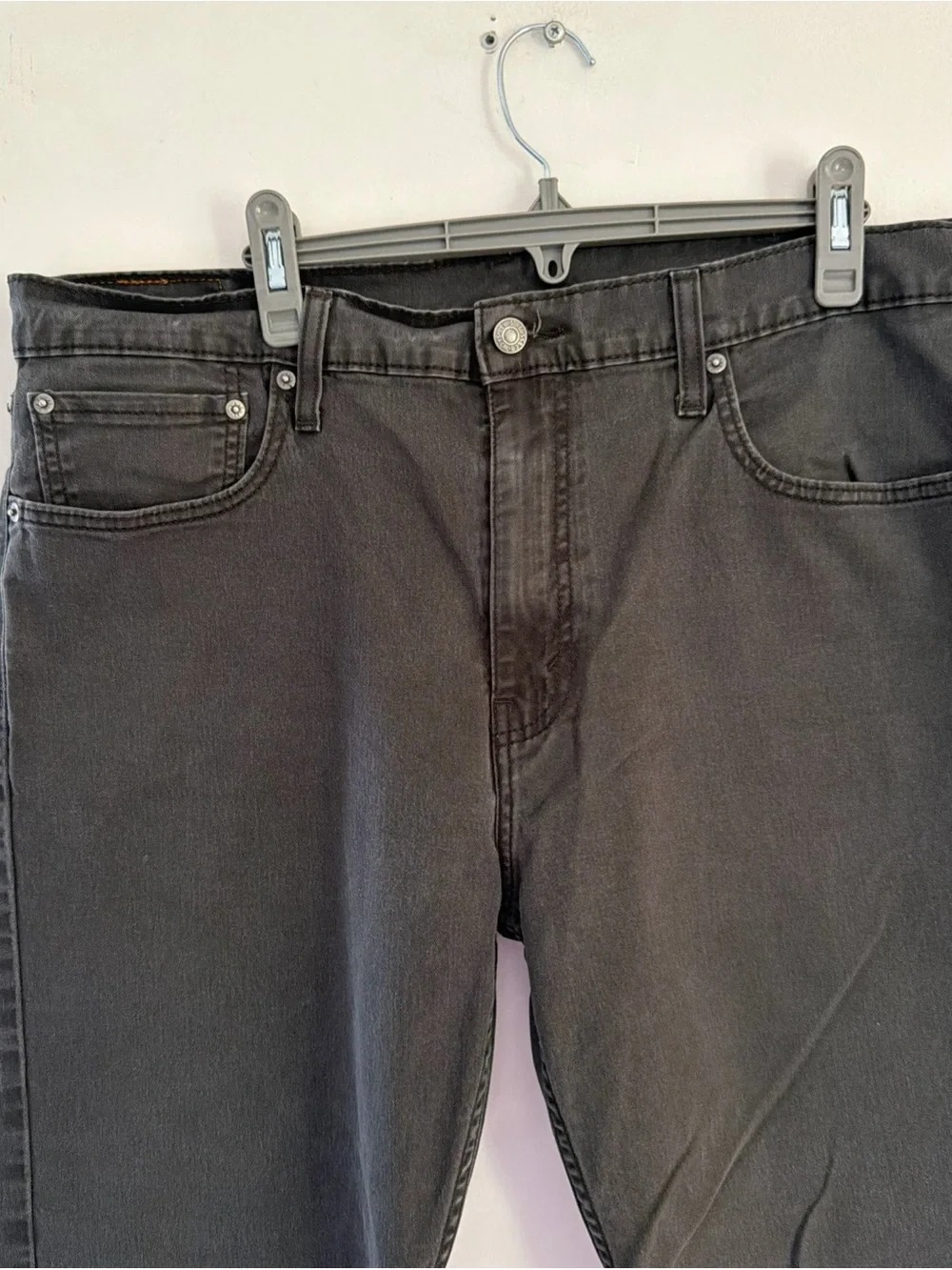 Levi's Men's Black Straight Leg Jeans
